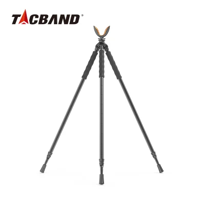 Tacband Tactique 3 en 1 Bâton de Tir Chasse Trépied Jambes Extensibles