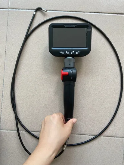 Vidéoscope industriel portable avec objectif de caméra de 6,0 mm Articulations de pointe à plus de 150 degrés Affichage de 5 pouces